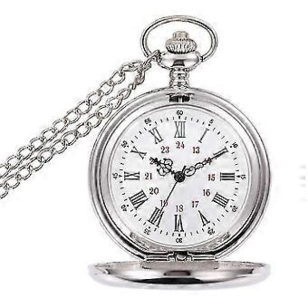 Miesten taskukello Vintage taskukello Taskukello Quartz Klassinen taskukello Miehille