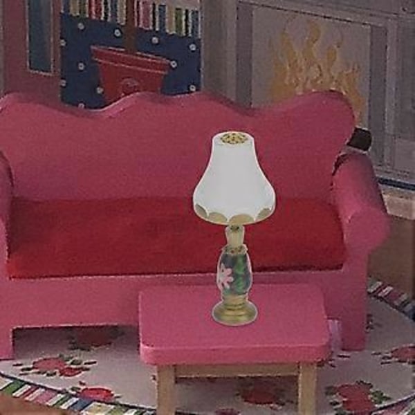 2 st Miniatyr Lampmodeller Kreativa Mini Lampor Dekorativa Mini Lampor Mikro Lampor för DIY