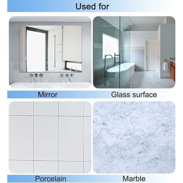 Rustfrit vindueskraber i rustfrit stål med 45 cm blad, glasskraber, Ba