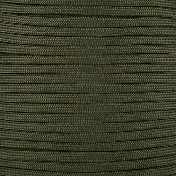 Strand Core 100m (Army Green) Heijastava Paracord Parachute-naru