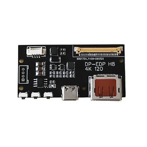 DP till EDP 4K 120HZ DIY4K Drivrkort 4K 2K 1080 Adapterkort för Bärbar Skärm (A)