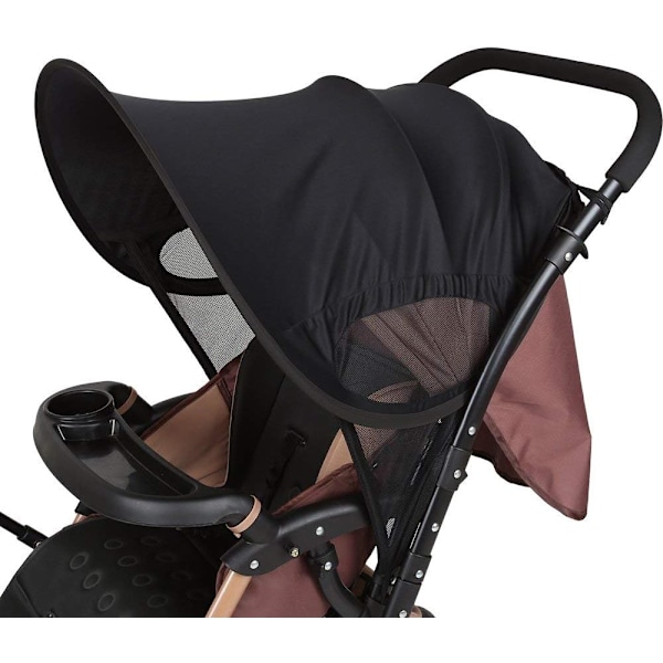 Anti UV UPF50+ Solskydd för Barnvagn, Sufflett, Universell