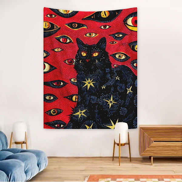 130x150cm Punainen Seinävaate Tapetti Luontokoristeille Vuodevaatteille