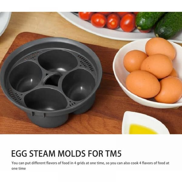 Multifunksjonell varmpisket eggdamperkurv og posjerer for Thermo
