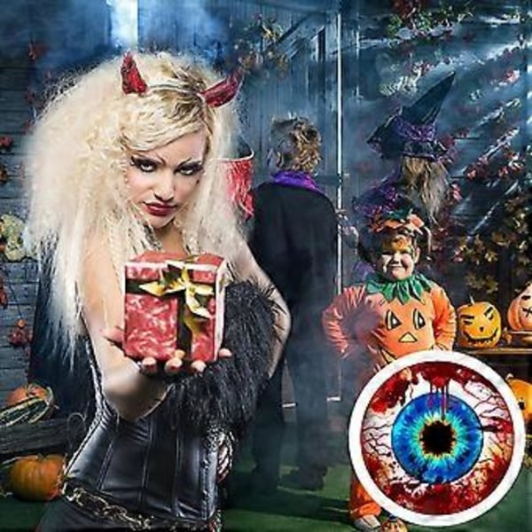 2023 Engros Halloween Oppblåsbare Øyeepledekorasjoner - Øyeepleer Innendørs Utendørs og Hage Halloween Dekor Halloween Festgaver (40)