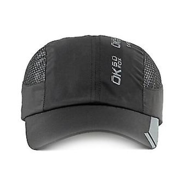 Unisex Andningsbar Snabbtorkande Topphatt för Män & Kvinnor Basebollkepsar Herrkeps Pappahatt Utomhus Fiske Solhatt för Sommar 5 Färger (Grön)
