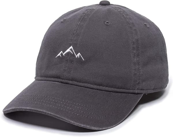 Outdoor Cap Mountain Dad Hat – ustruktureret blød bomuldshat