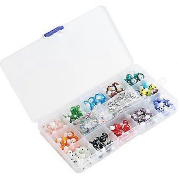 Svampeperler Håndlavede Lampwork Perler Blandede Svampe Charm Spacer Perle