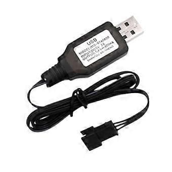 USB-opladerkabel erstatter samling USB-ladekabel til 1/12 RC bil MN128