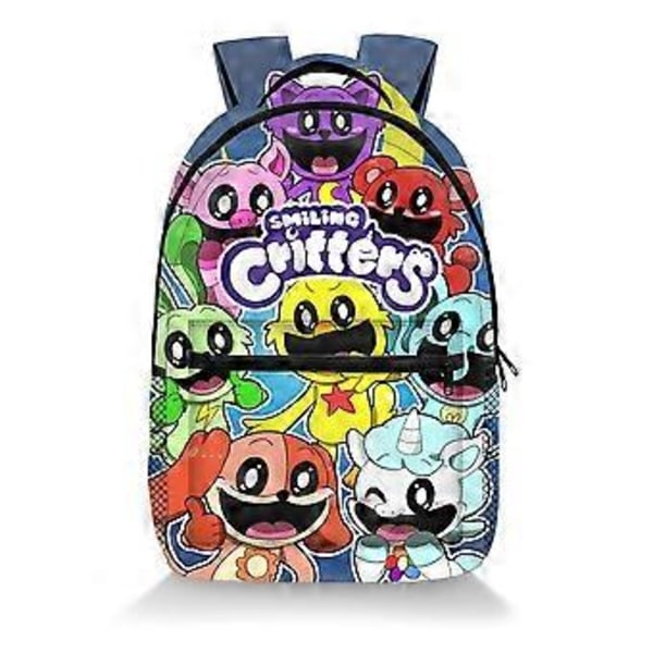 Game Time Kapitel 3 Smilende Kryb Backpack Til Studerende (Style 4)