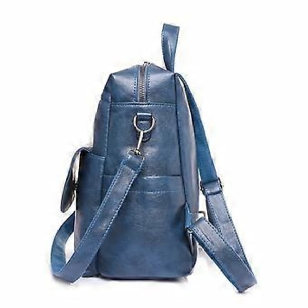 Reppu Yksinkertainen Naisten Reppu Yhden Olkapään Crossbody Kolmisuuntainen Reppu Matkalaukku (ruskea)