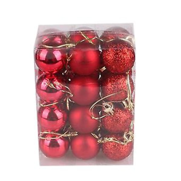 3cm Christmas Tree Ball Bauble Hanging Home Party Ornament Christmas Decorations  RD