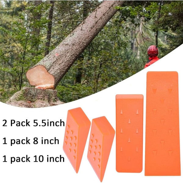 Felling Wedge for Tree Felling, Chainsaw Wedge Tool Kit, Lumberjack Access