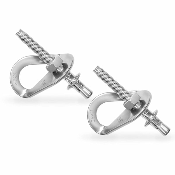 2 stk. ankerkroge - Ekspanderbolt og FAST anker krog - Heavy Duty Moun