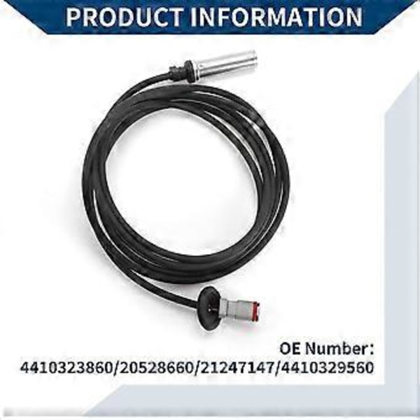 ABS Hjulhastighetssensor ABS Sensor 4410323860 20528660 21247147 för VOLVO FH 12