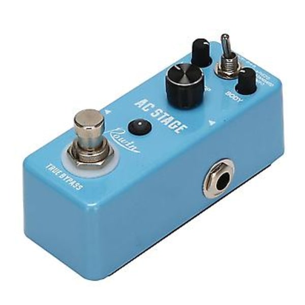 Gitarr Effektpedal Klassisk Ac Scen Akustisk Effektpedal Gitarr True Bypass Design Akustisk Gitarr