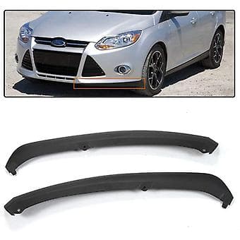 2 stk. Frontspoilerleppe Luftkinnsplitter Nedre Valance Panel for Focus 2012-2014 FO1095244C