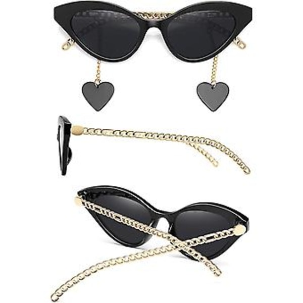 Vintage Retro Kissan Silmälasit Naisille Trendikkäät Goggles Aurinkolasit Metallikehyksellä