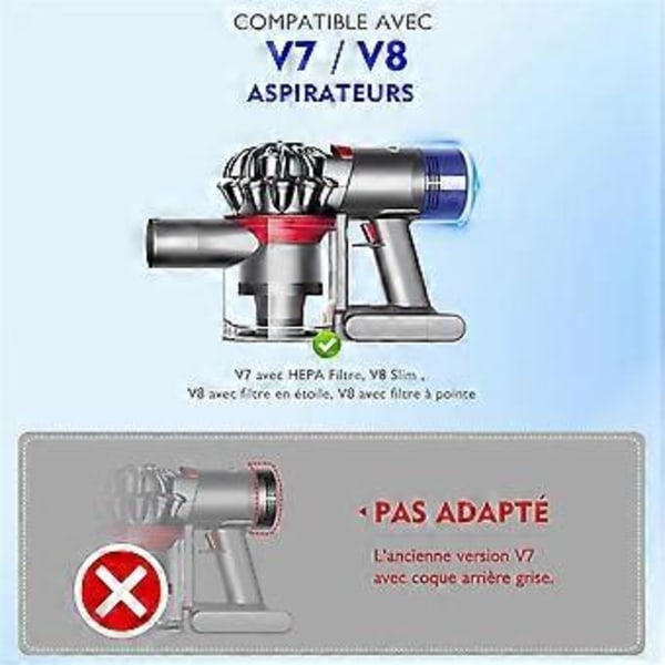 Pölysäiliö V7 V8 SV10 SV11 -imureille, keräyssäiliön osa 967699-01