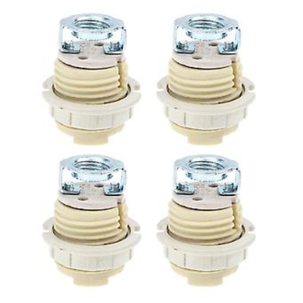 4 stk Halogen Lyspære Base Sokkel Praktisk G9 Keramisk Lampe Base Holder