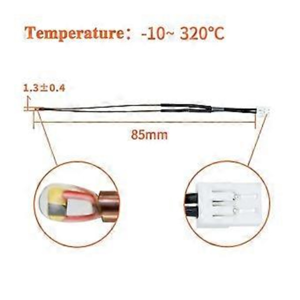 3D Printer Hotend Kit til Neptune 4PLUS/4 MAX Fuldmetal Hotend
