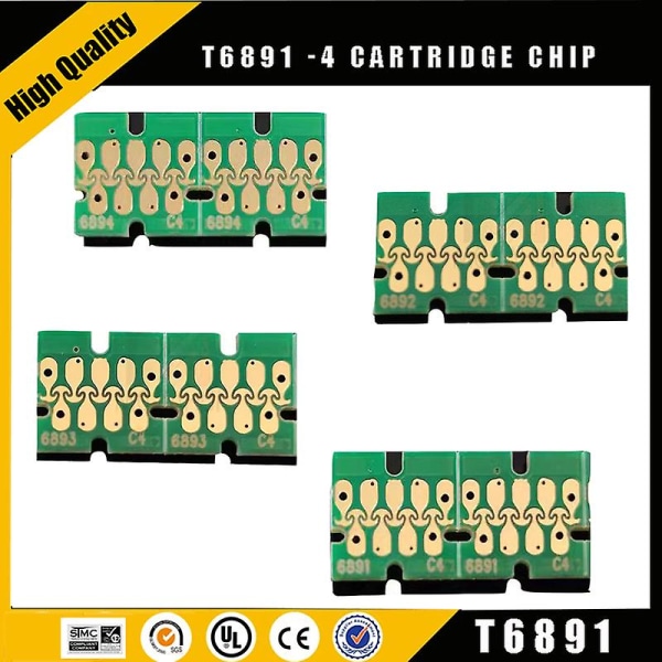 New Upgrade T6891-t6894 T6891 T6894 Ink Cartridge Chip For Epson Surecolor S30670 S50670 S30675 S50675 Sc-s30670 Printe