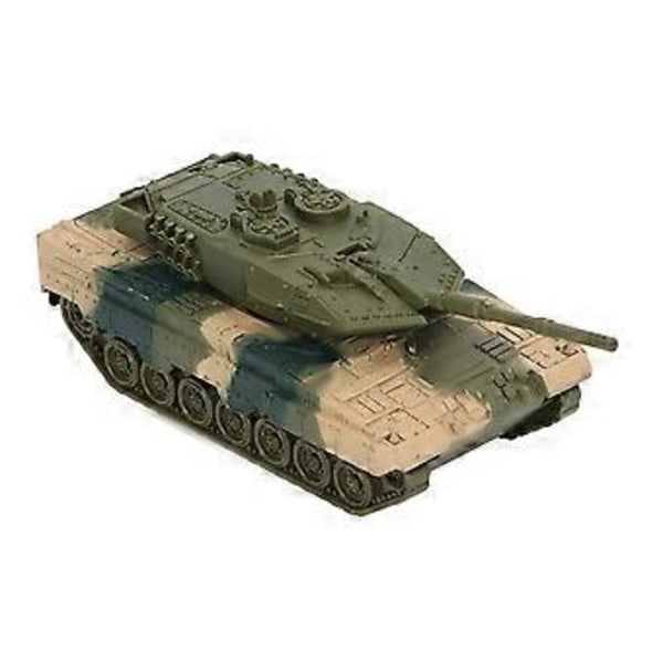 Tank Model Legetøj Alloy Træk Tilbage Bil Model Børn Drenge Simuleret Die-Cast Lyd Lys Køretøj Legetøj med Soldat Model( )