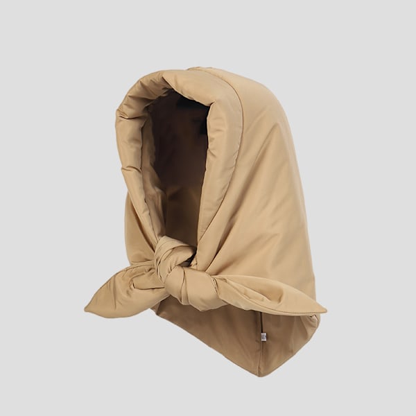 Kvinners Vinter Dun Lue Vindtett Hette Myk Varm Balaclava Hodeskallelue B