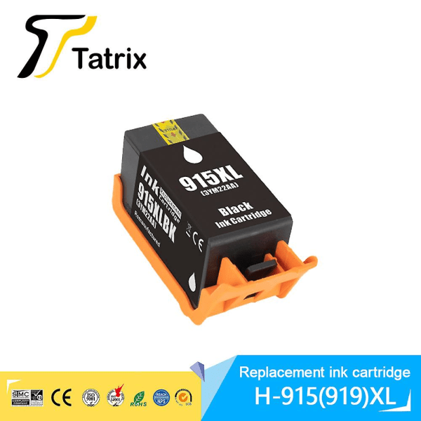 Tatrix For Hp915xl 919xl 915 919 Xl Remanufactured Color Inkjet Ink Cartridge For Hp Officejet Pro 8010 8023 8025 8022 Printer 1pcs Magenta