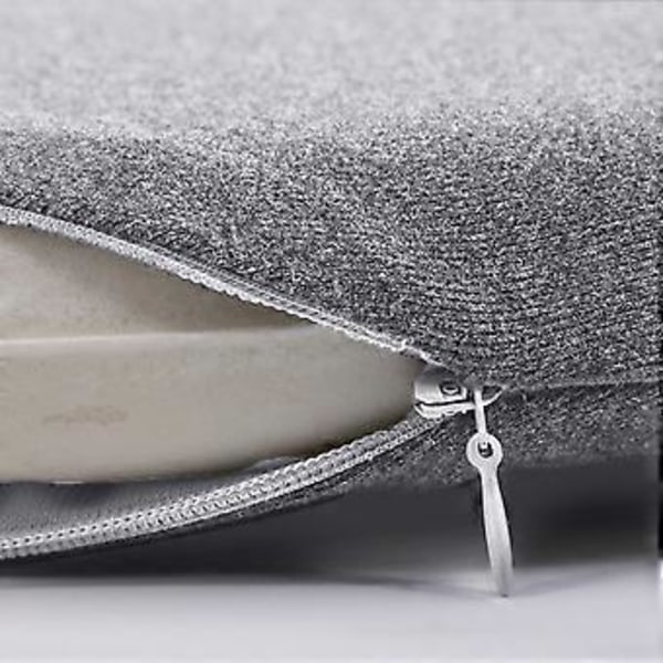 Avtakbar pute, rund stolpute i memory foam, sklisikker design, myk og pustende sittepute (35*24CM style2)
