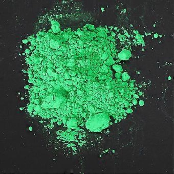 Nagel Fosforpulver Halloween Nagelsmycke DIY Fluorescerande Pulver Manikyrverktyg 100g (Grön)