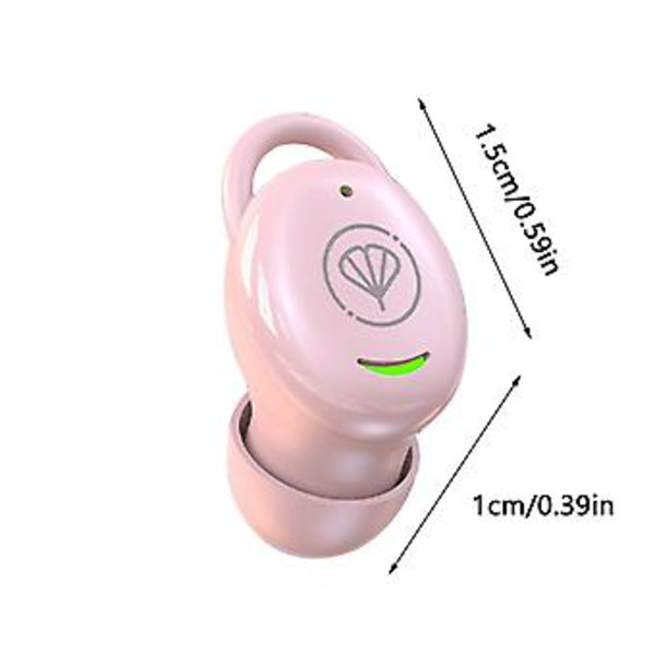 Søvnørepropper Trådløse Bluetooth Headset Bluetooth 5.3 Mini In-Ear Mikrofon Bærbar Øretelefoner Til Søvn PK