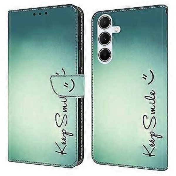 För Samsung Galaxy S24 FE Fodral PU Läder Plånboksfodral med Ställ (Stil A)