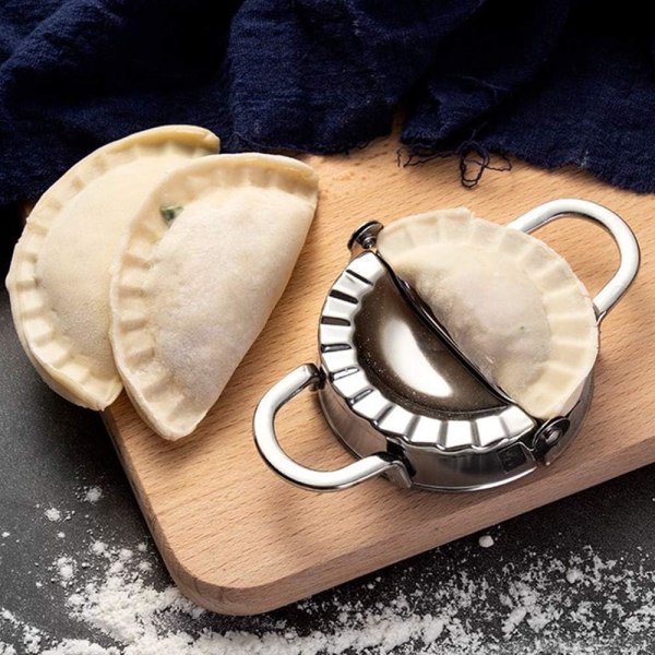 Dumplingmaskin Dumplingform Rostfritt Stål Wontonform Dej