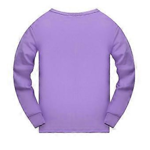 Taylor Swift Pitkähihainen Pyjama Pyjamasetti Lasten Yöasut Swiftie Fanituote Lahja (11-12 Vuotta Violetti)