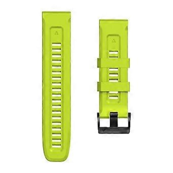 Type J Silikonklokkereim 26mm til Garmin Tactix 7 Pro/Fenix 7X/Fenix 6X Pro (Stil J)
