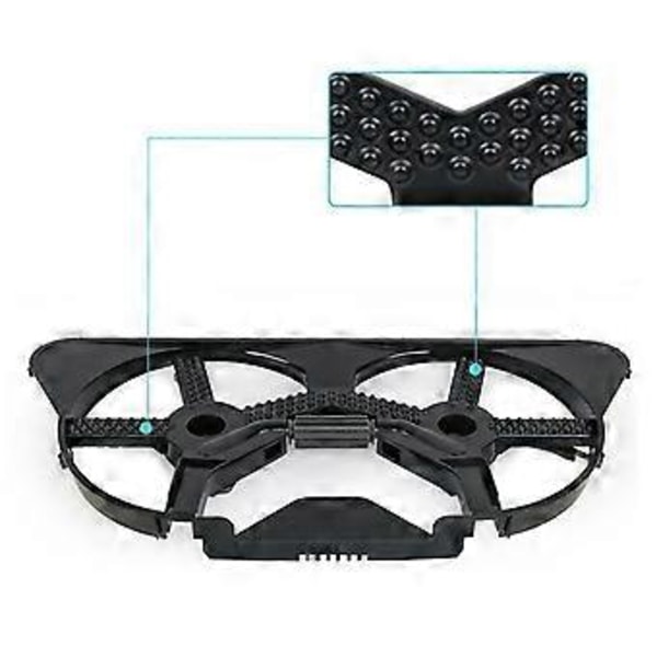 X30, L30, S10PU Robottivarren Sarjan Lakaisurobotin Tukiaseman Puhdistusalusta (Musta)