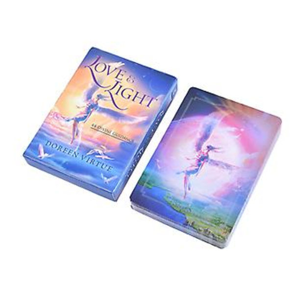 Love Light Divine Guidance Oracle 44 stk/sett Engelsk Tarotkortsett Brettspill