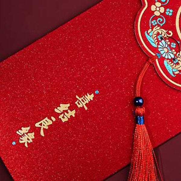 2022 Punainen Kuori Uusivuosi Kuumapainanta Luova Punainen Kevätjuhla Hää (Xi Jie Liang Yuan)