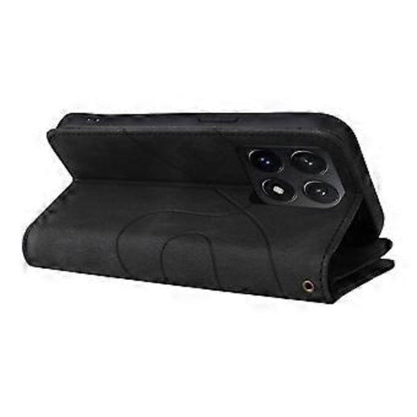 KT Multi-Function Series-5 Til Xiaomi 14T Etui Lynlås Pung Læder Telefon Cover Stativ (Style B)