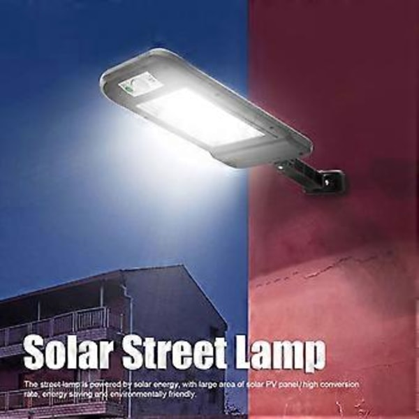 Aurinkokennokatuvalaisin, ihmiskehon tunnistava lamppu, ulkokäyttöön, vedenpitävä, kaukosäätimellä varustettu LED-seinävalaisin