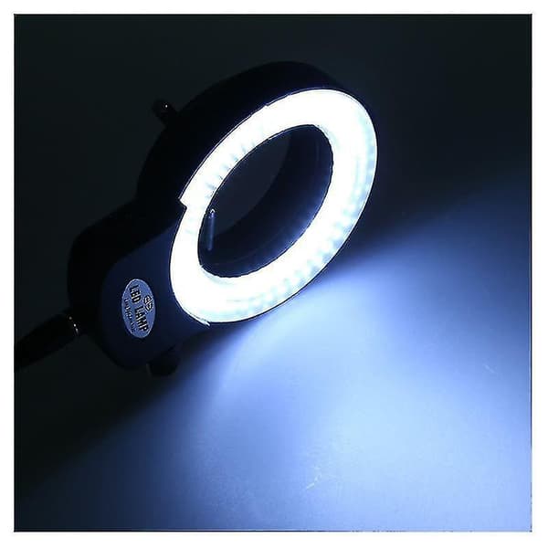 144 LED Miniscope Ring Light - Ring Light 0 - 100% Justerbar Lampe