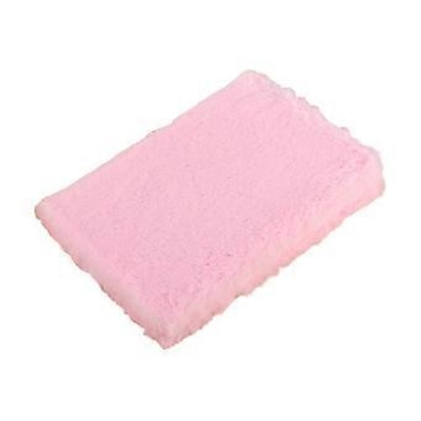 Fashion A5 Plysch Anteckningsbok Kreativ och Härlig Anteckningsboksplanerare Dagboksanteckningsbok (Rosa)
