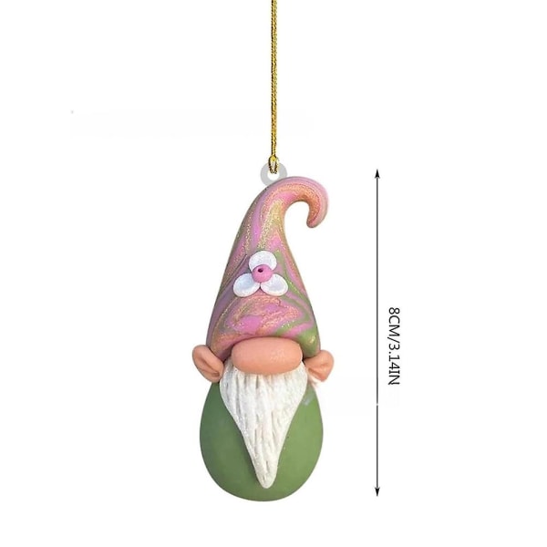 Cute Faceless Dwarf Pendant for Christmas Tree Fashion Festival Party Decoration for Chirtamas Tree A