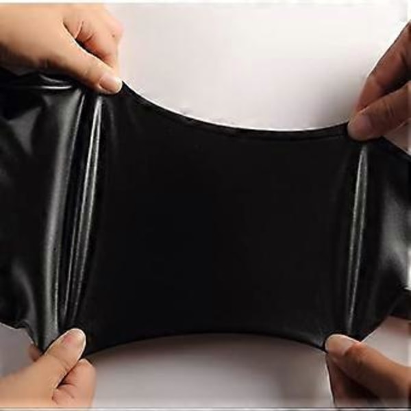 LLSB ygqzm Vinter Varme Bukser Kvinde PU Læder Fløjlsbukser Elastiske Pencil Skinny Bukser Dame Tætsiddende Bukser (M)