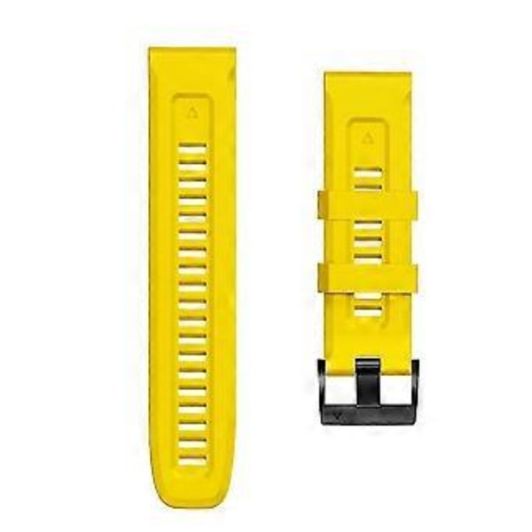Type G Silikone Urrem 26mm til Garmin Tactix 7 Pro/Fenix 7X/Fenix 6X Pro (Style G)