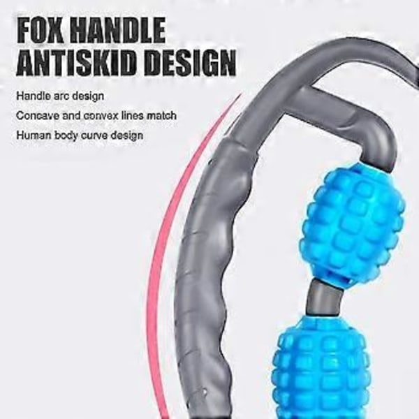Foam Roller Massager Massage Stick För Hemmabruk Benmuskelavlastning Flerfärgad Valfri (Blå)