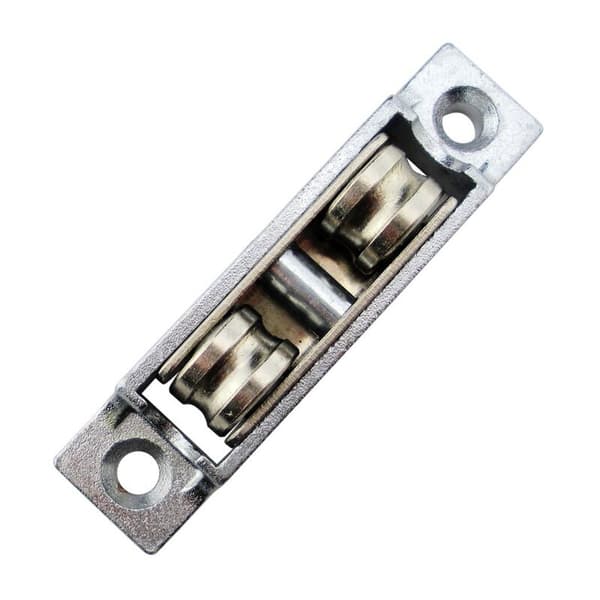 12mm Metalaksler til Skydevinduesruller Dobbelthjul Remskive