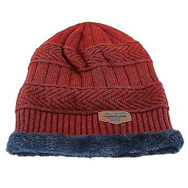 Nya Vinter Varma Beanies Skullies Mode Vuxen Män Brev Ullhatt Bomulls Topp Kvinnor Stickad Ben Mjuk Manlig Bonnet (svart)