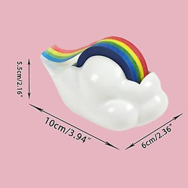 Tape Dispenser Sæt Dekorativ til Scrapbog Dagbog Album Kunst Håndværk Journal DIY
